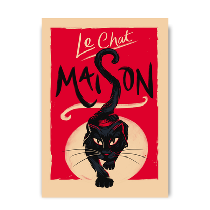 Le Chat Maison by Mark Harrison Prints