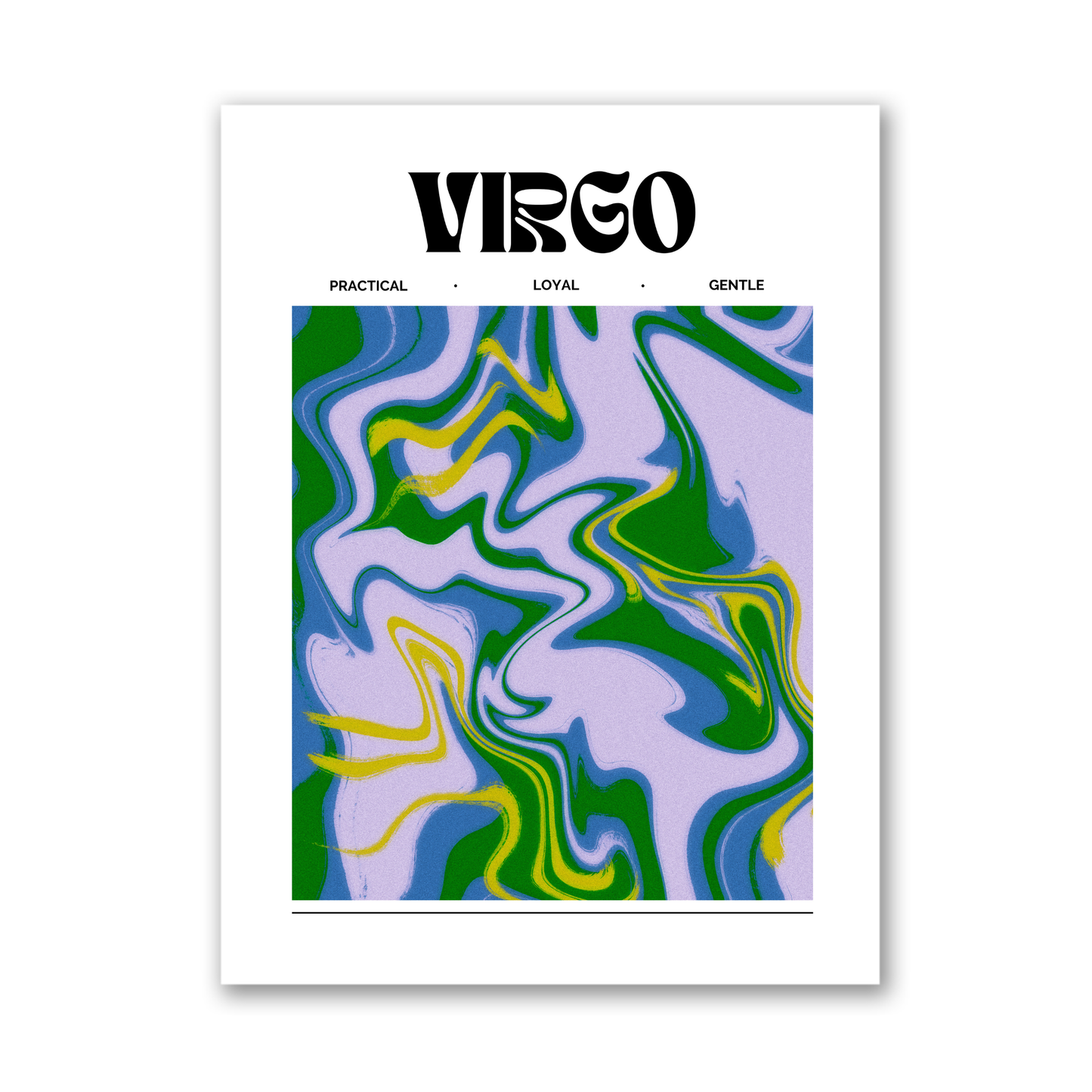 Virgo Star Sign by Athena Art