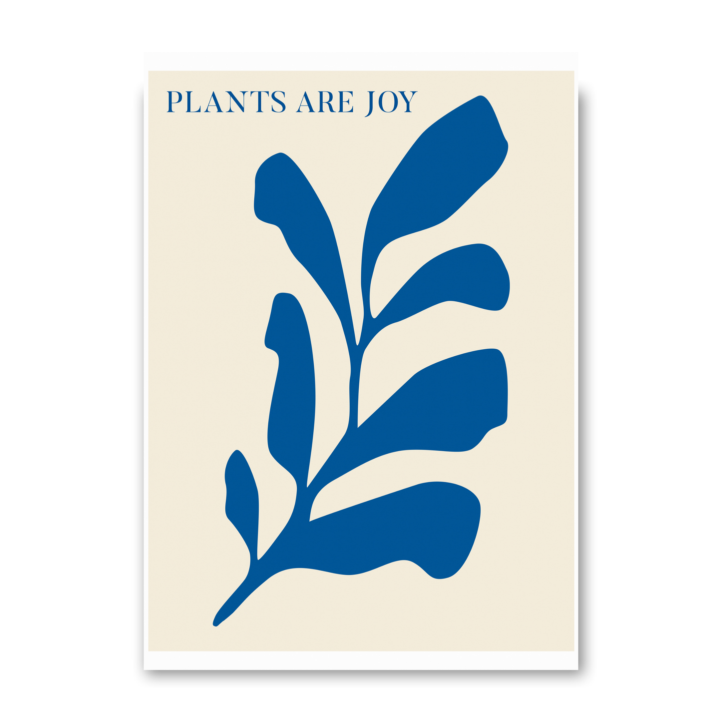 Plants Are Joy Blue by Ani Vidotto