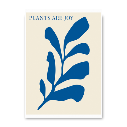 Plants Are Joy Blue by Ani Vidotto