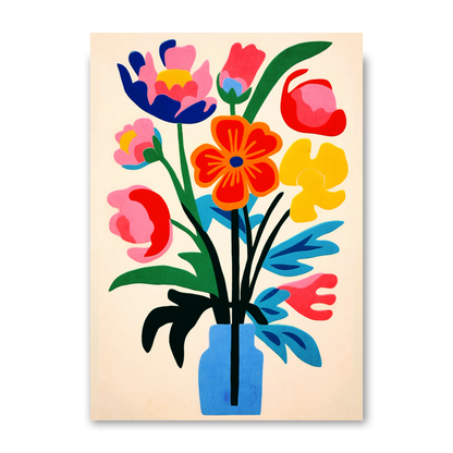 Colorful Flowers by Kubistika