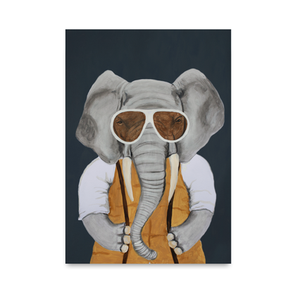 Vintage Elephant Man by Coco Deparis