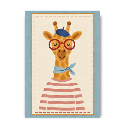 Giraffe by Print Studio By Anya