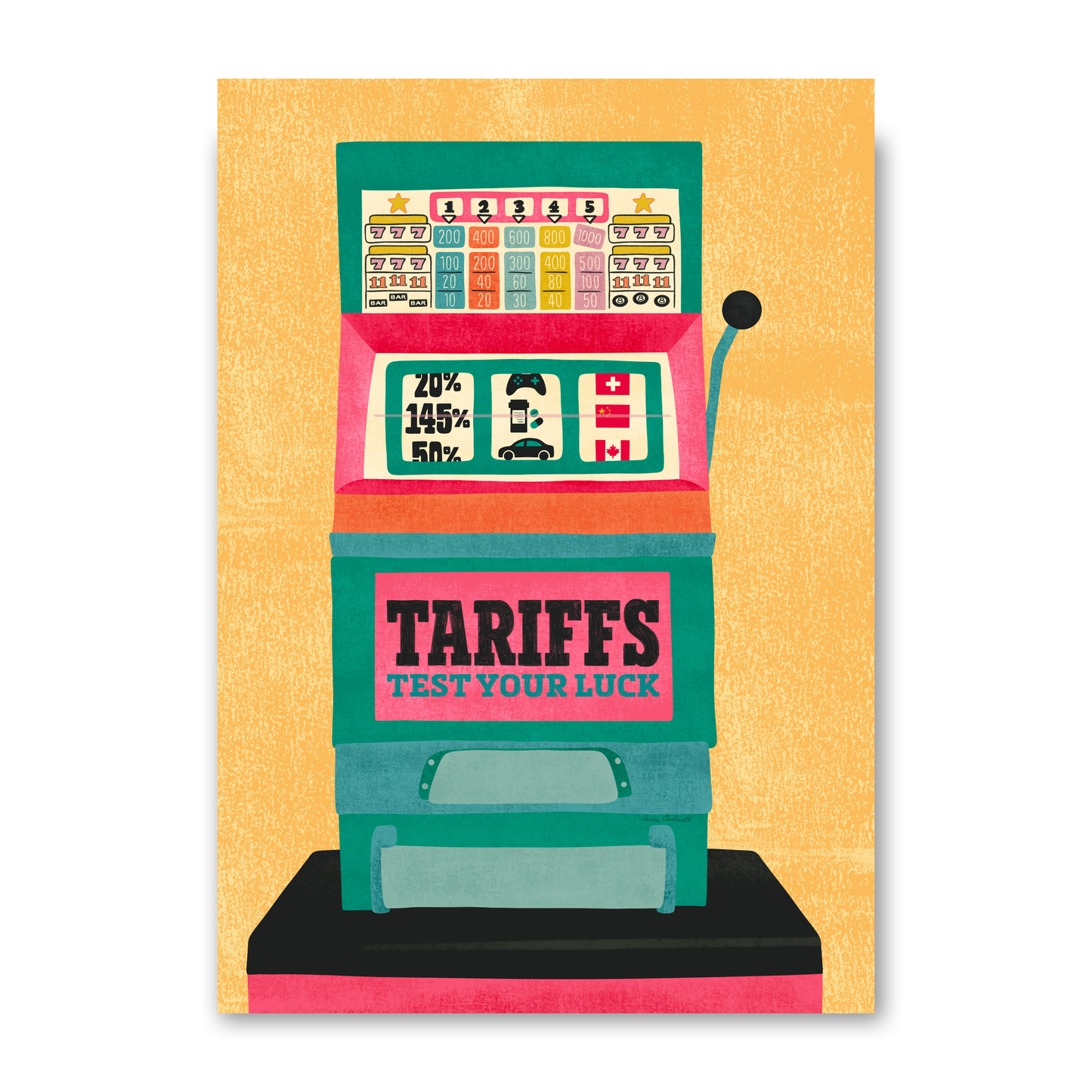 Slot Machine Tariffs by Carrie Cantwell