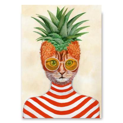 Pineapple Cat by Coco Deparis
