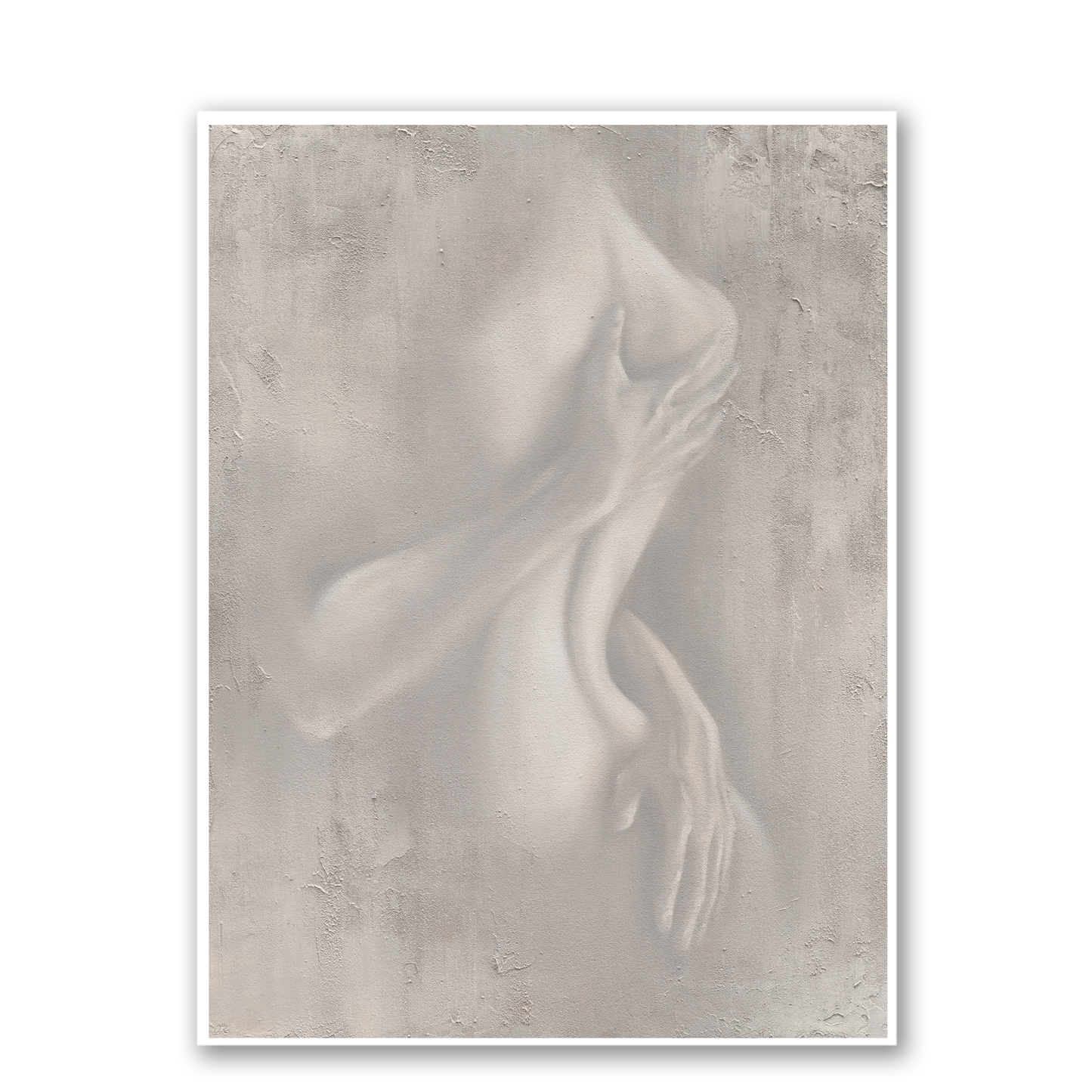 Emerge, Soft grey by Isabella Karolewicz