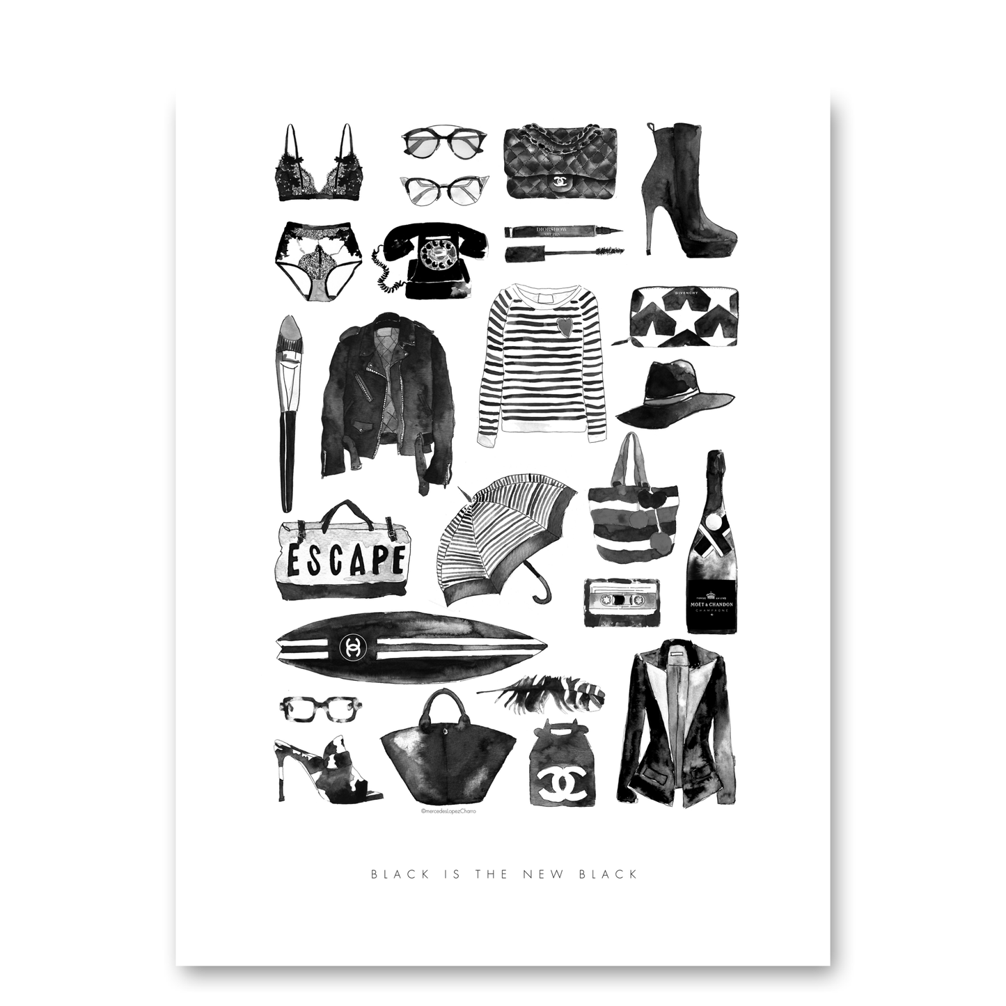 BLACK IS THE NEW BLACK by Mercedes Lopez