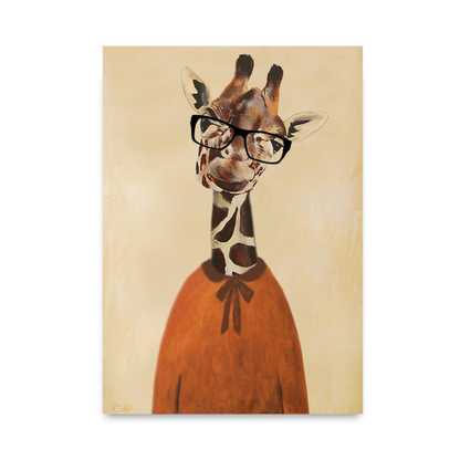 Clever Giraffe by Coco Deparis