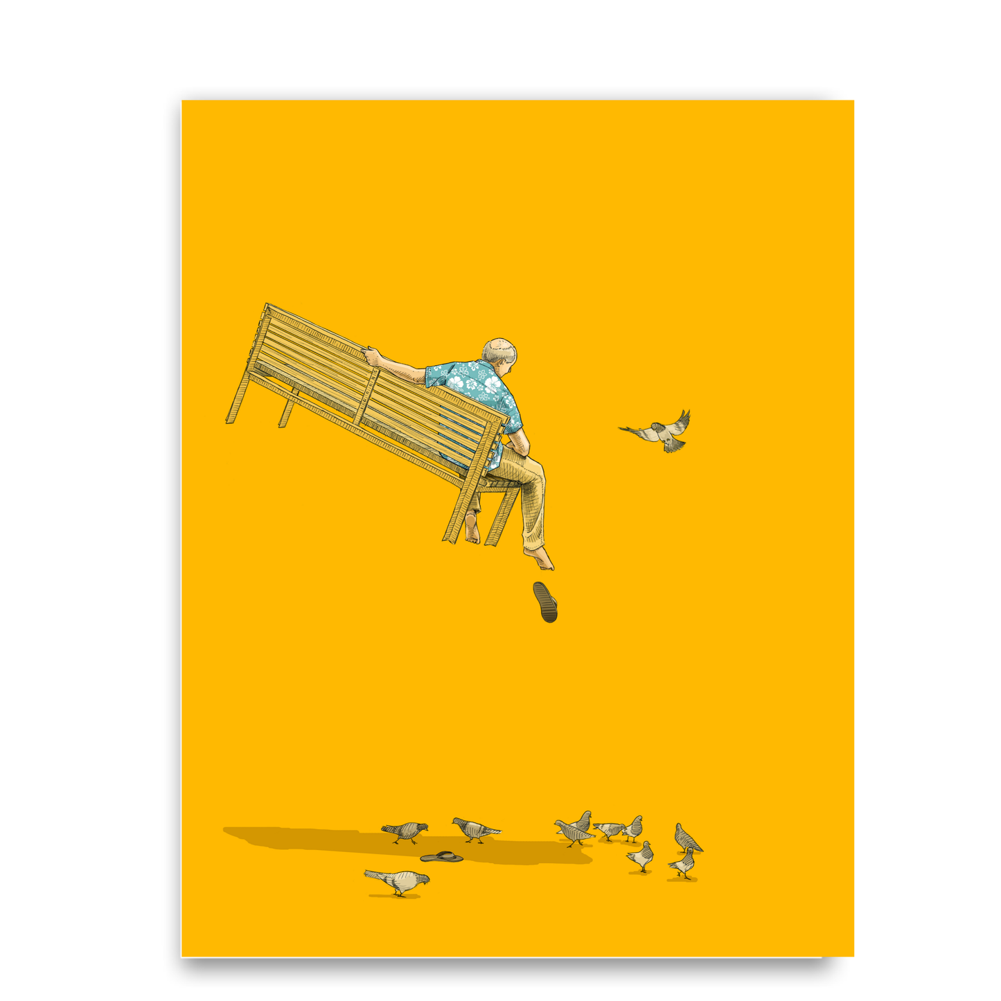 Float With The Piegeons  by Jason Ratliff