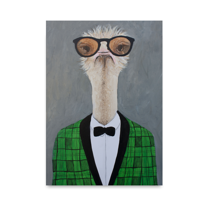 Vintage Ostrich by Coco Deparis