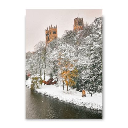 Magical Durham in The Snow by Steven Robinson