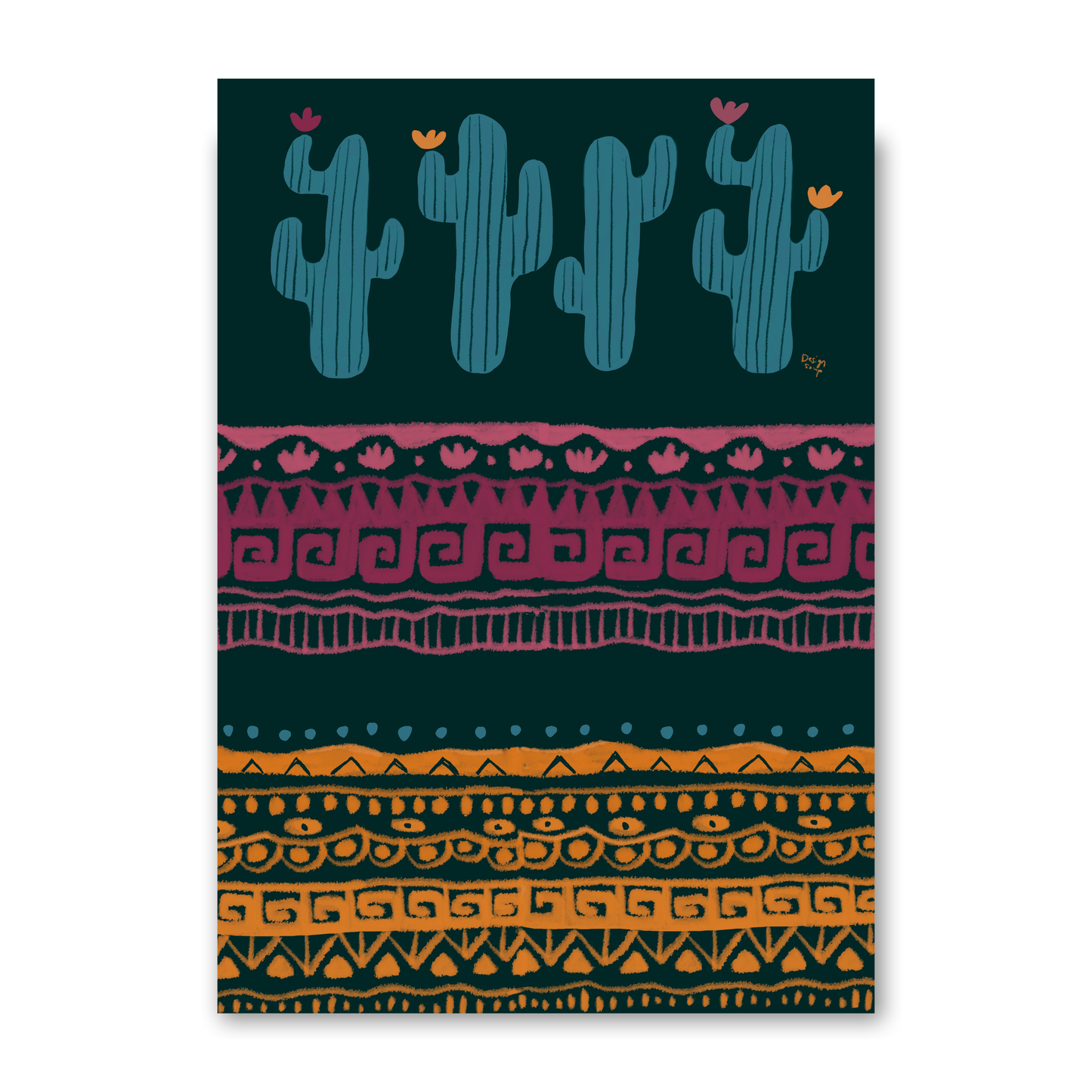 Cactus Party by Alix Campbell
