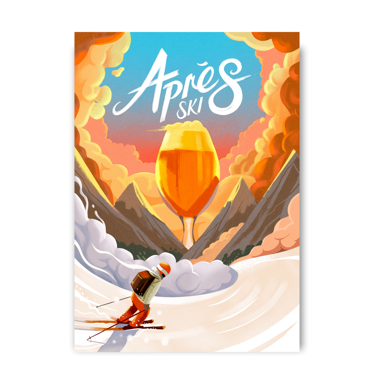 Apres Ski ii by Mark Harrison Prints