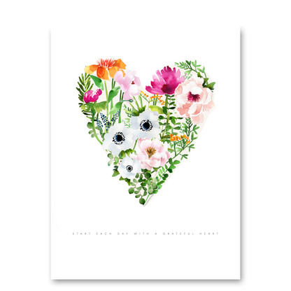 Heart Anemones by Mercedes Lopez