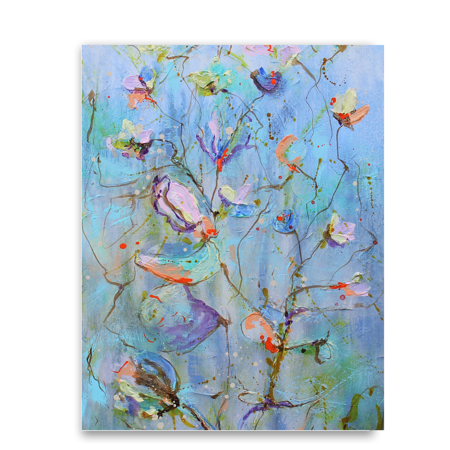 Flowers By Dawn 11 by STUDIO PAINT-ING