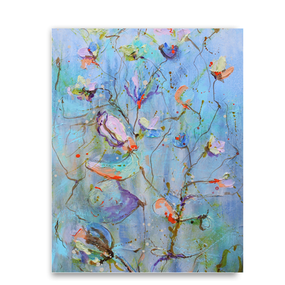 Flowers By Dawn 11 by STUDIO PAINT-ING