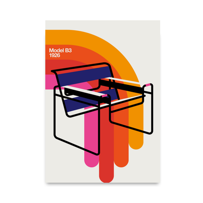 Model B3 (Bauhaus) by Bo Lundburg