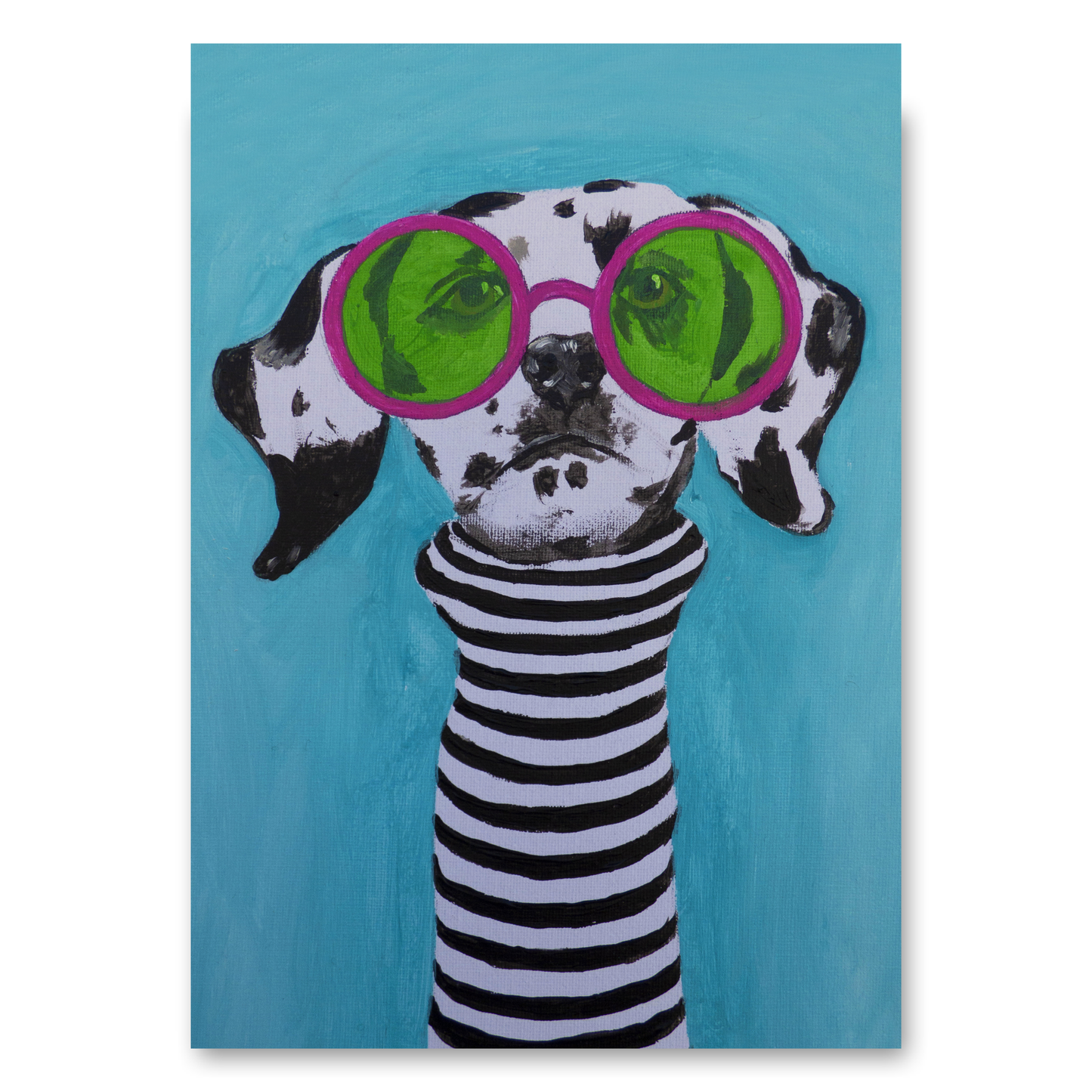 Stripy Dalmatian by Coco Deparis