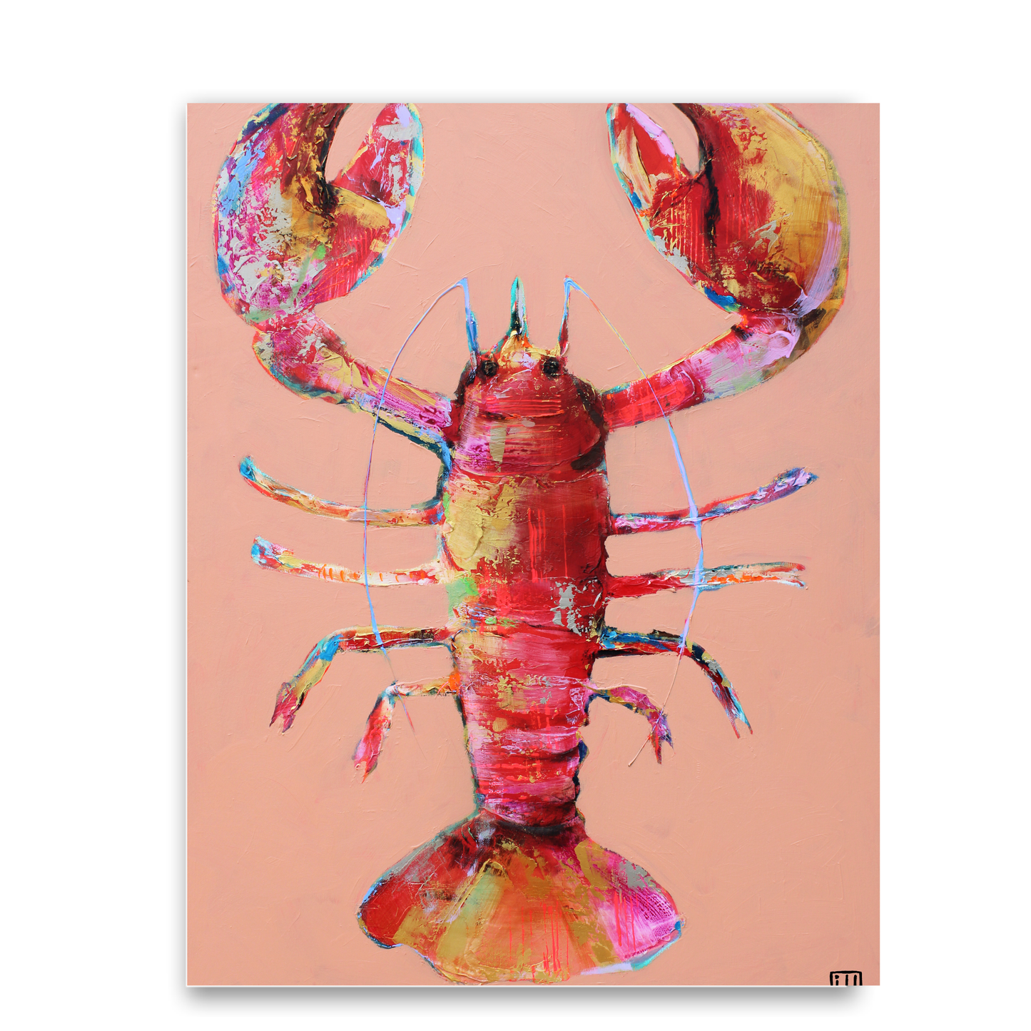 Arty Lobster 1111 by STUDIO PAINT-ING