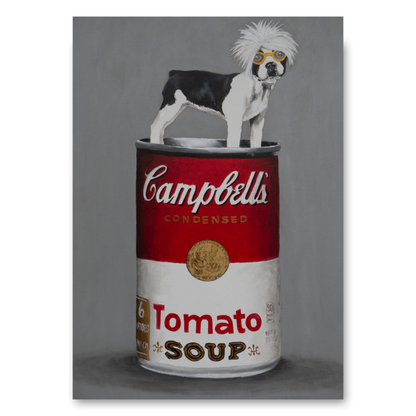 Pop Art Bulldog by Coco Deparis
