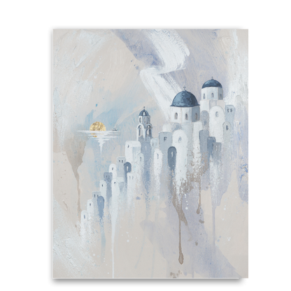 Paradise Santorini by Isabella Karolewicz