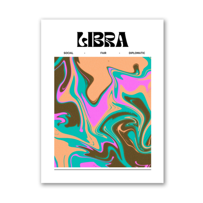 Libra Star Sign by Athena Art
