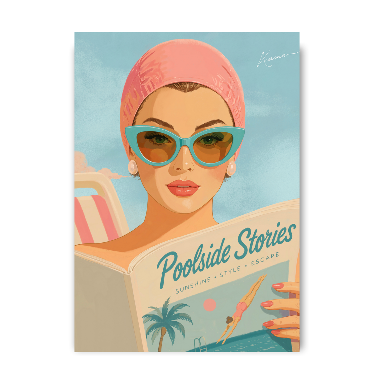 Retro Summer Darling by Ximena Ballantyne