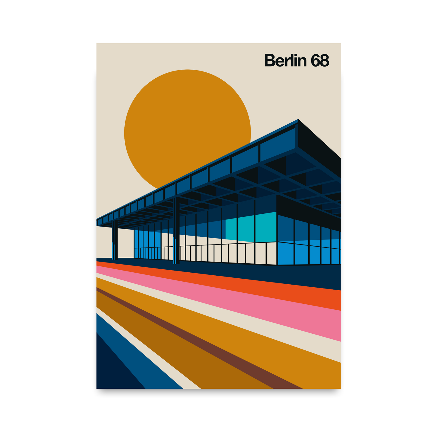 Berlin 68 by Bo Lundberg