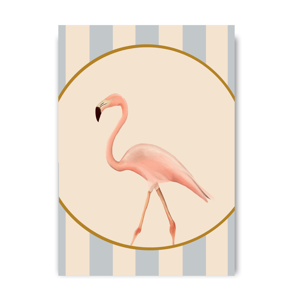 Portrait of a Flamingo by Queen of the Rodeo