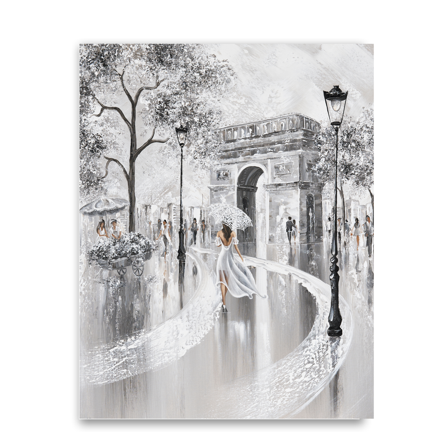 Arc De Triomphe Paris Flair by Isabella Karolewicz