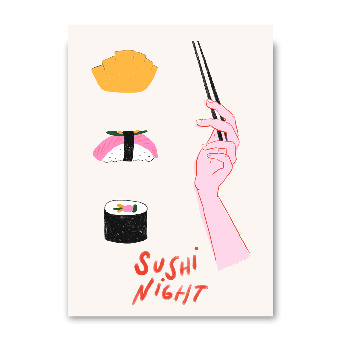 Sushi Night by Ani Vidotto
