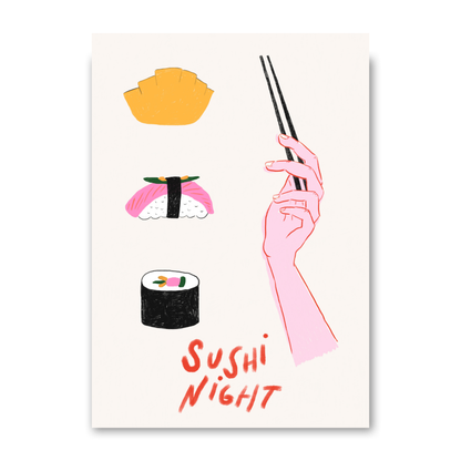 Sushi Night by Ani Vidotto