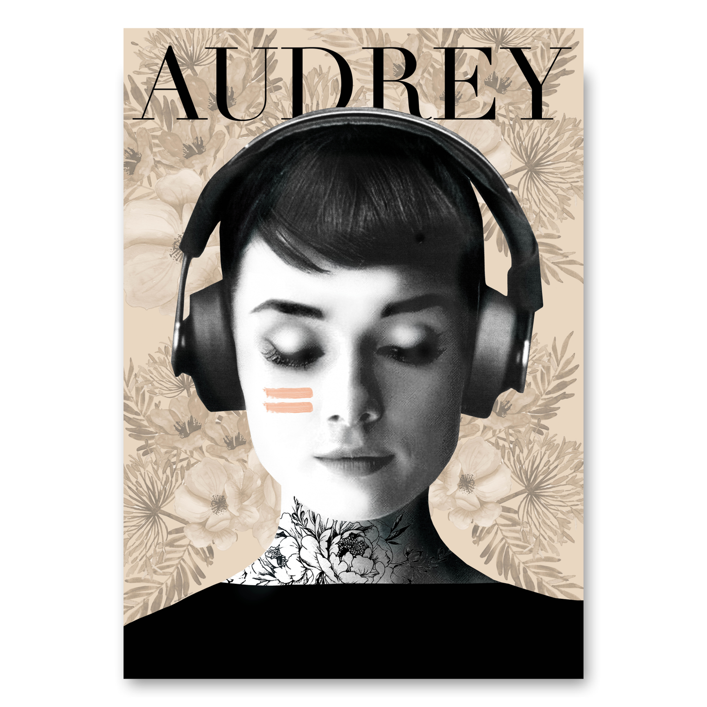 Audrey Headphones by Mercedes Lopez