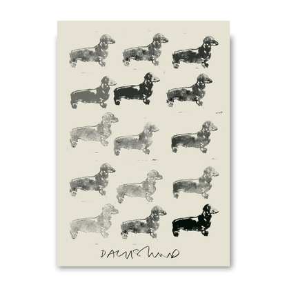 Daschund Repeats by Cartissi