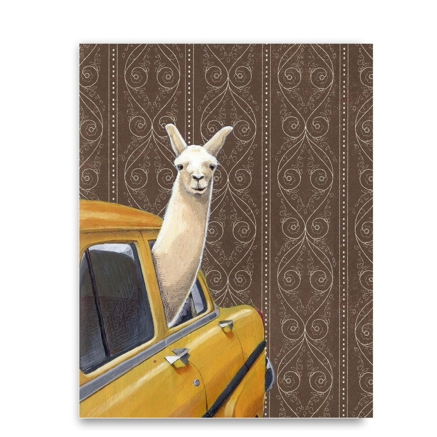 Taxi Llama by Jason Ratliff