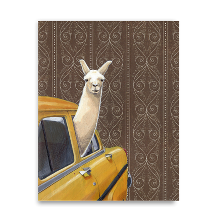 Taxi Llama by Jason Ratliff