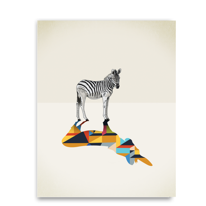 Walking Shadow Zebra by Jason Ratliff