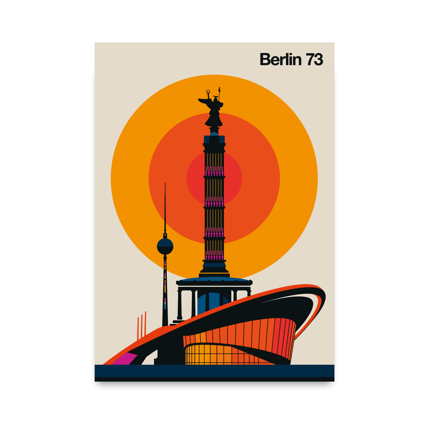 Berlin 73 by Bo Lundberg