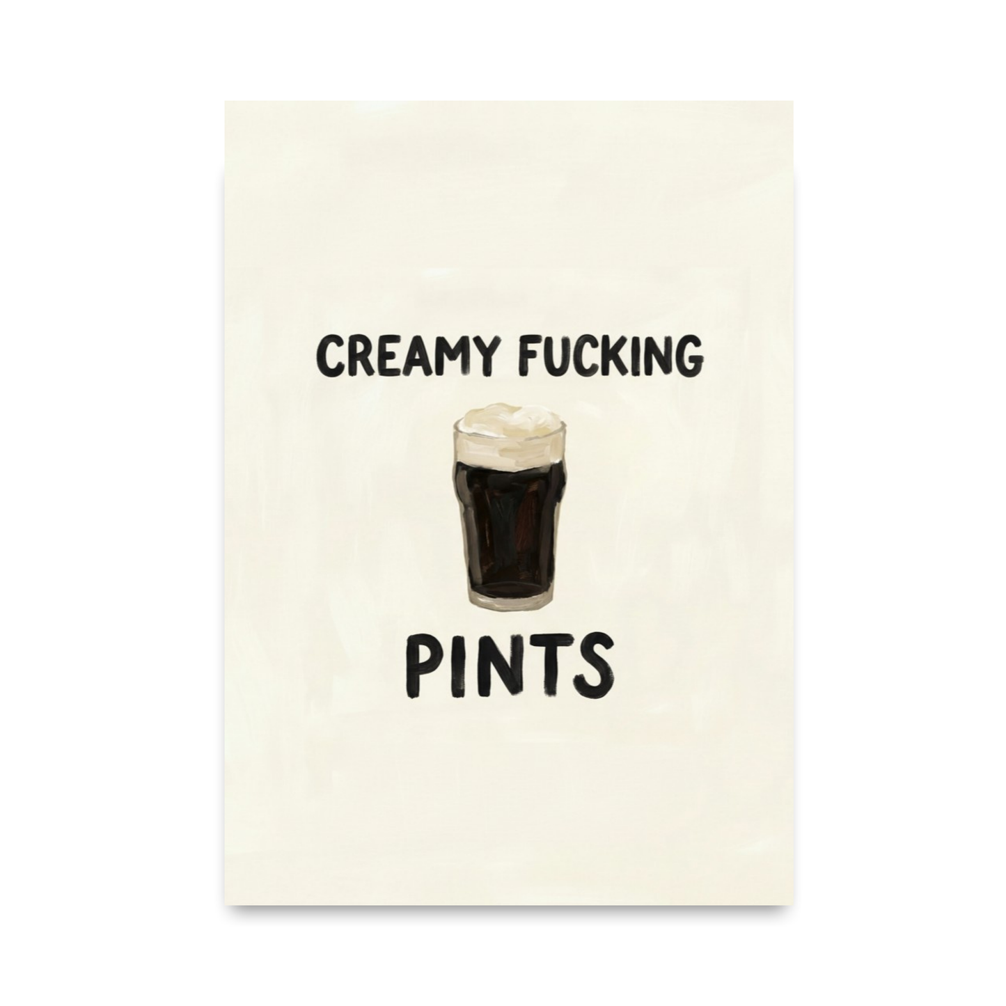 Creamy Pints by Athena Art