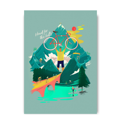 Head For The Hills by Mark Harrison Prints