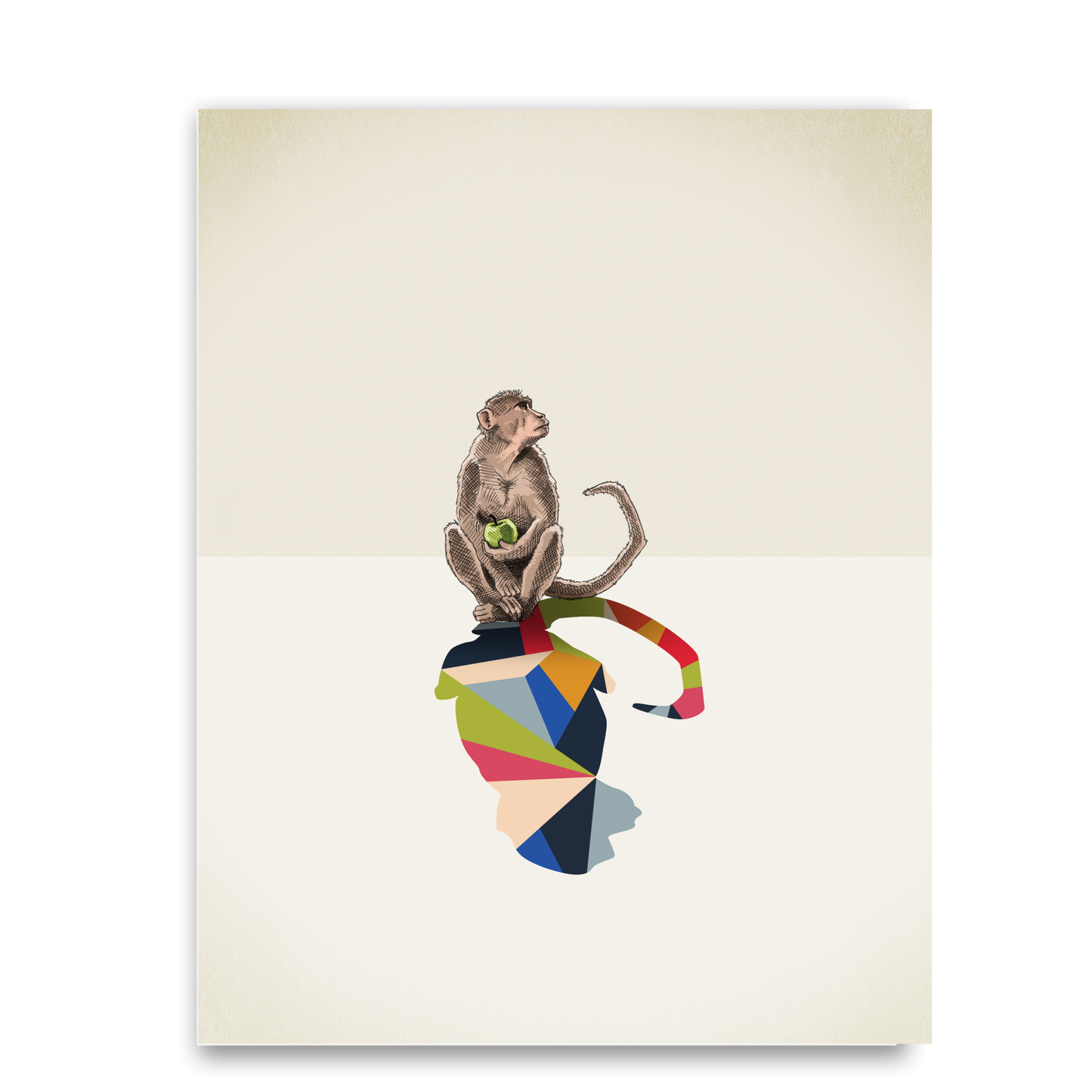 Walking Shadow Monkey by Jason Ratliff
