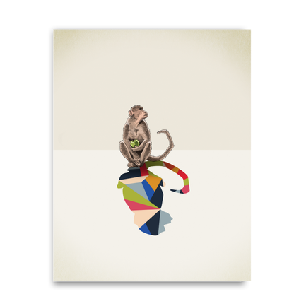 Walking Shadow Monkey by Jason Ratliff