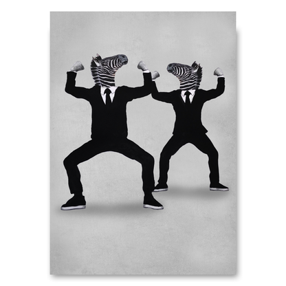 Zebra Vogueing by Coco Deparis