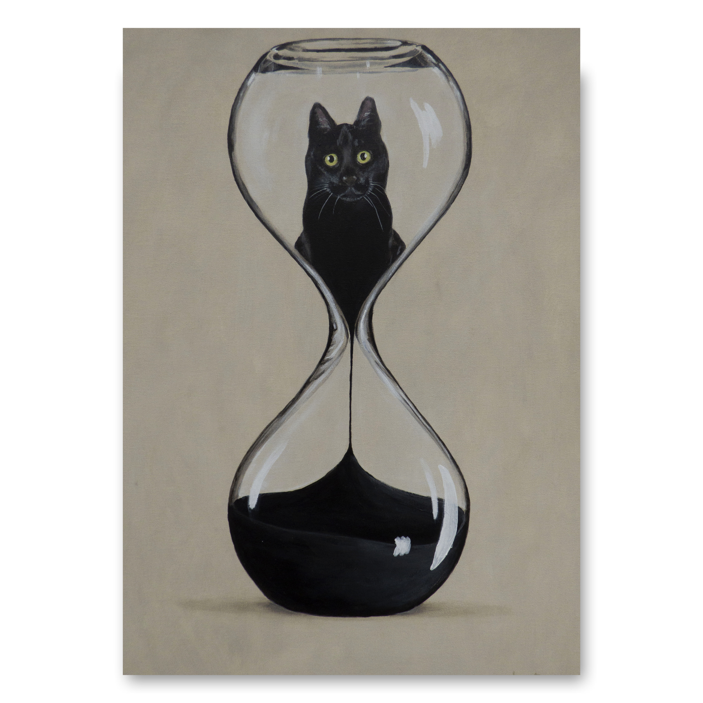 Hourglass Cat by Coco Deparis