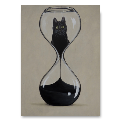 Hourglass Cat by Coco Deparis