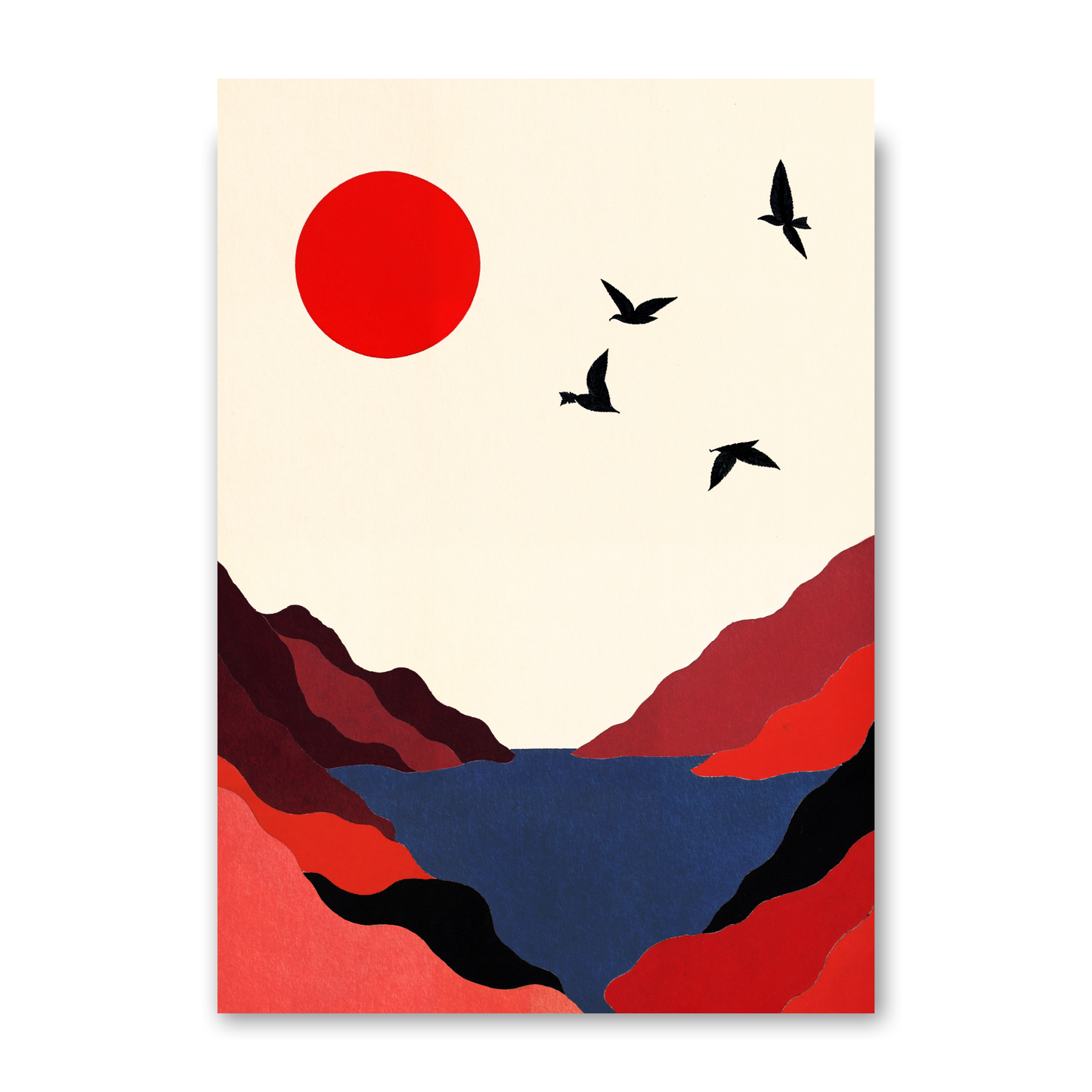 Twinkling Birds by Kubistika