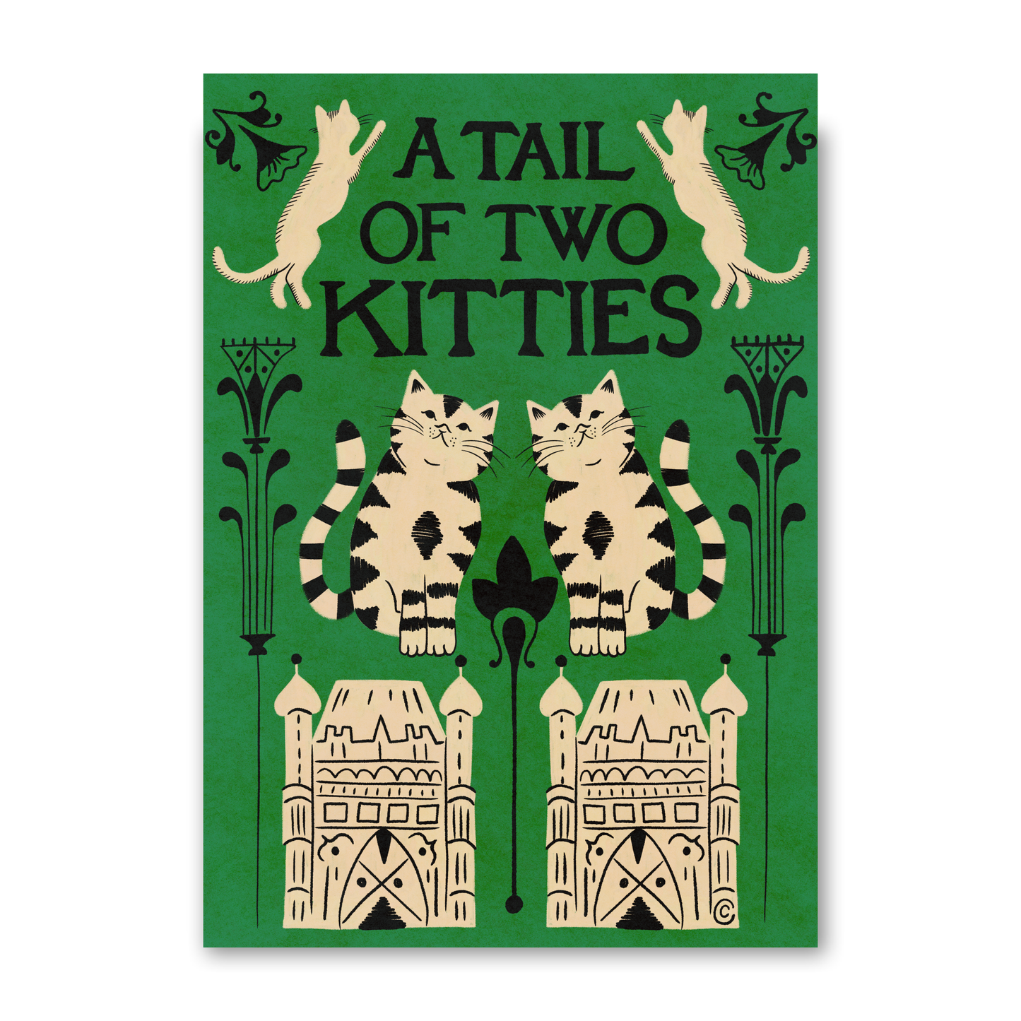 A Tail of Two Kitties by Carrie Cantwell
