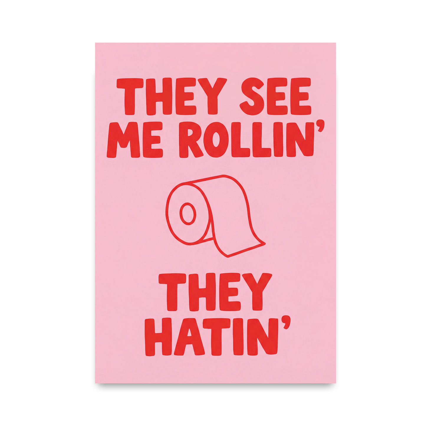 They see me Rollin' by Athena Art