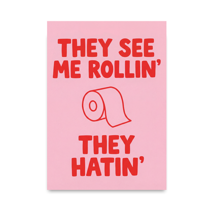 They see me Rollin' by Athena Art