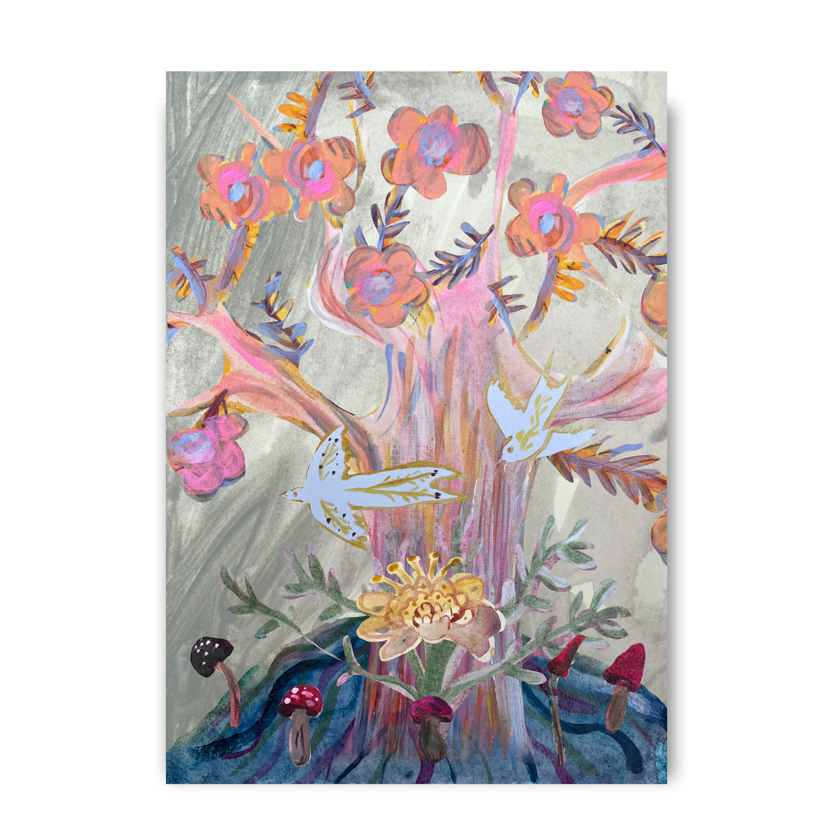 Peachy Tree by Claire Westwood